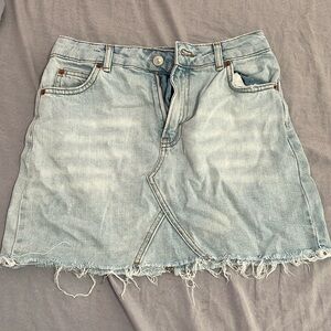 Top ship denim skirt